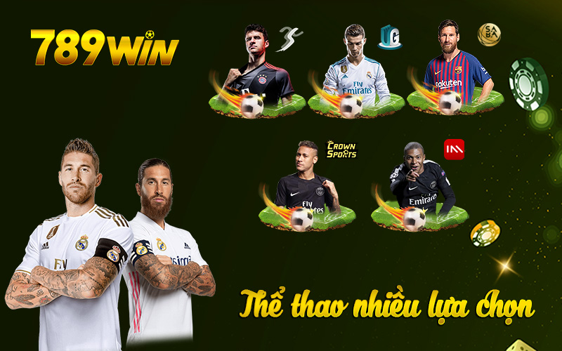 Cá cược thể thao 789win có rất nhiều lựa chọn