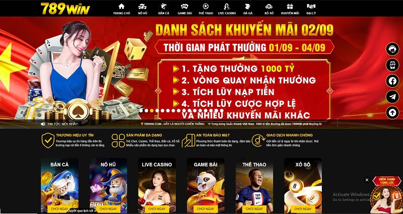 Top Game Hot 789win Tại Nền Tảng Trực Tuyến