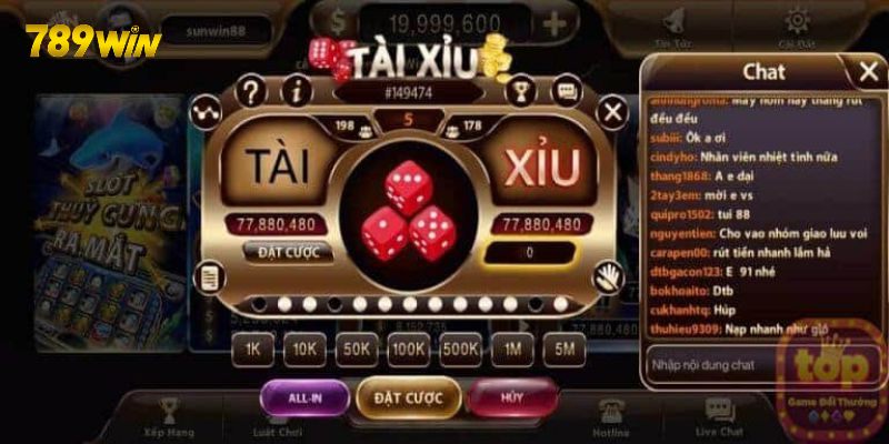 Game tài xỉu đổi thưởng uy tín tại nhà cái 789win là gì?