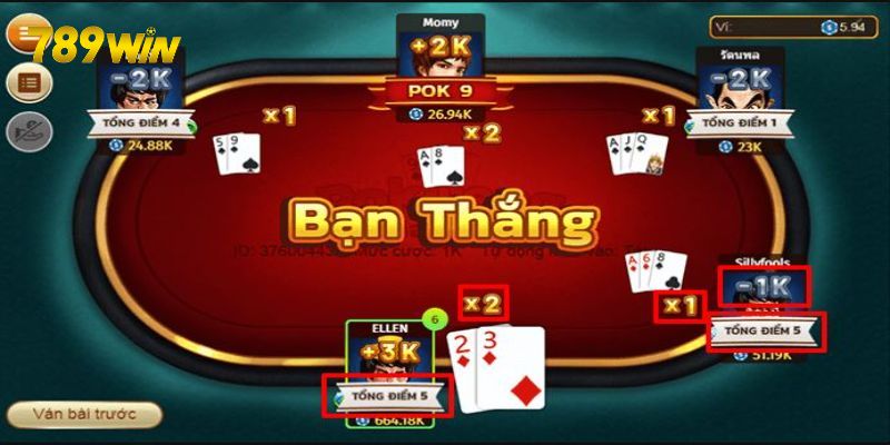 Giới Thiệu Pok Deng Và Hướng Dẫn Chơi Chi Tiết Tại 789win