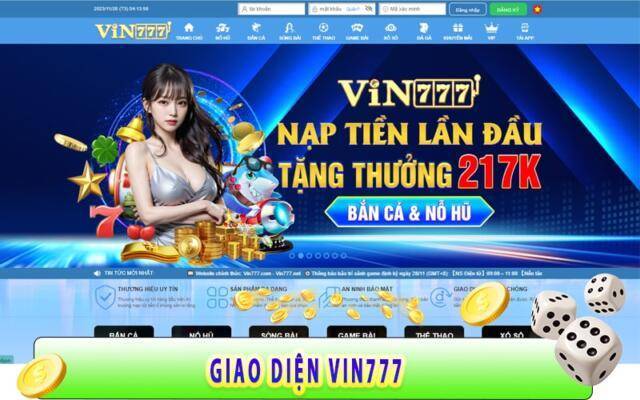 Giao diện đẹp mắt