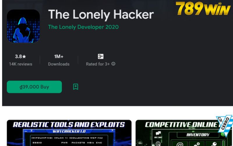 Cần bỏ ra 39k để tải The Lonely Hacker